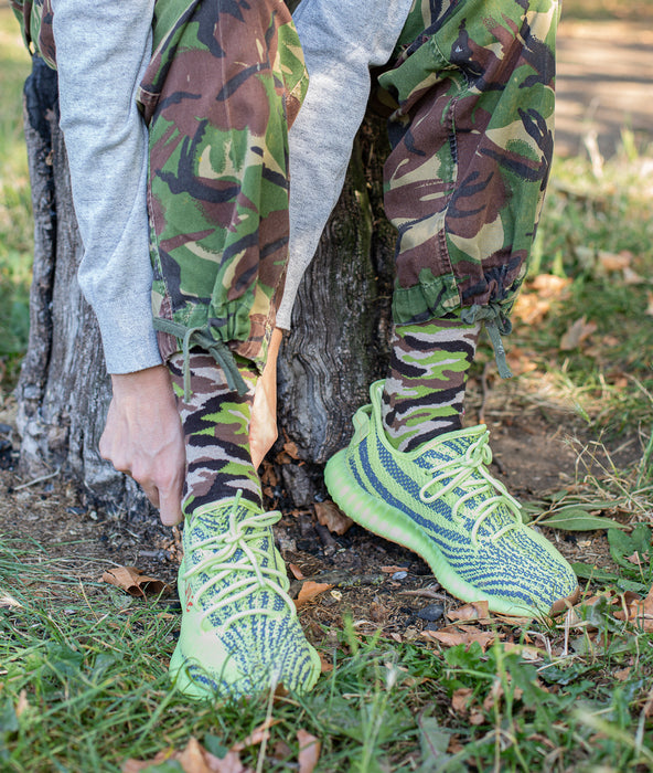 Camouflage Fine Sock - Sand